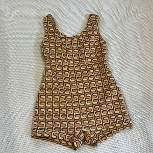 Winki Surf suit one piece short low back